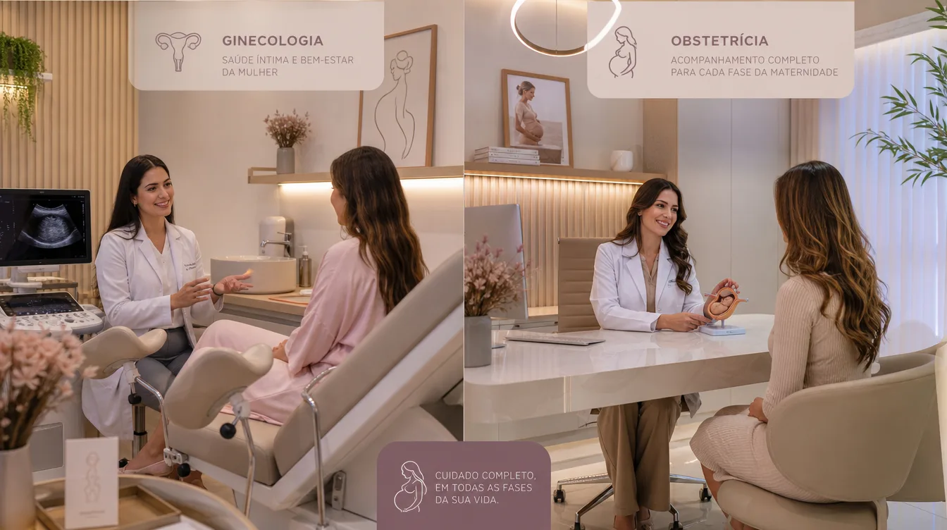 Diferença entre ginecologista e obstetra: qual médico procurar